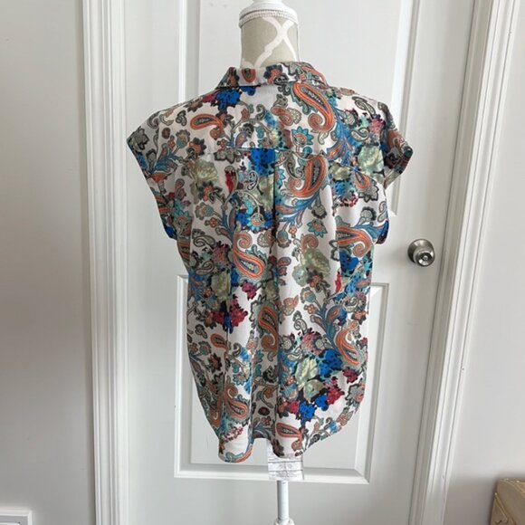 MinkPink sheer blouse size large - Picture 3 of 3